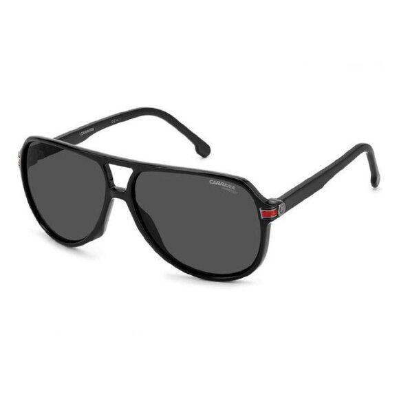 NEW AVIATOR CARRERA 1045/S 0807 IR MEN SUNGLASSES CARRERA BLACK GREY EYEWEAR